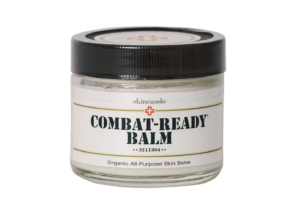 Combat Ready Skin Balm 2Oz by  – All Natural - Intensive Moisturizer – Skin Cream - Organic Ingredients – Apricot Kernel Oil – Grapefruit Seed Extract – Black Spruce - Black Tea Moisturizer